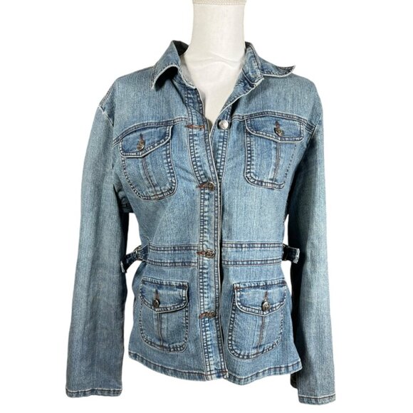 Vintage Jean Jacket Blazer - Picture 1 of 8
